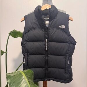 The North Face Black Puffer Vest